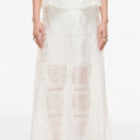 Rouge Edit ROULuca HW Midi Skirt Cloud Dancer