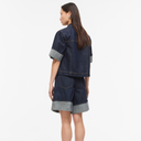 Rouge Edit ROUMartine RW Denim Shorts Dark Blue Denim