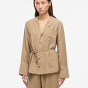 Rouge Edit ROUMelia L/S Oversized Shirt  Petrified Oak