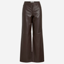 Rouge Edit ROUCamden RW S/F Leather Trousers Chicory Coffee