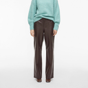 Rouge Edit ROUCamden RW S/F Leather Trousers Chicory Coffee