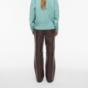 Rouge Edit ROUCamden RW S/F Leather Trousers Chicory Coffee