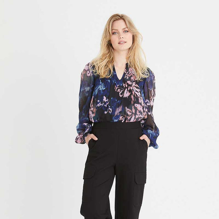 Rue De Femme New Corsa Blouse Mørkeblå