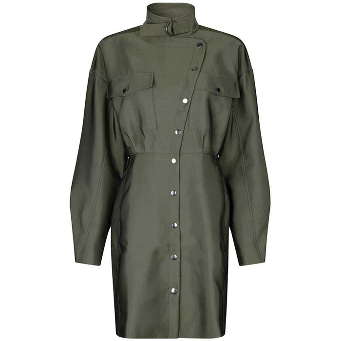 SECOND FEMALE ELEGANCE NEW DRESS ARMY