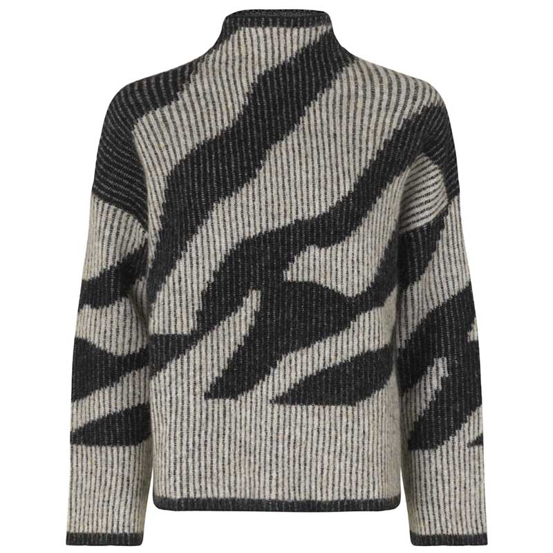 SECOND FEMALE TALLAHA KNIT T-NECK SAND