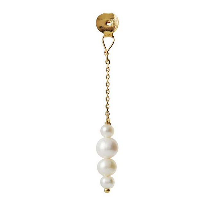 STINE A PEARL BERRIES BEHIND EAR EARRING GULD - J BY J Fashion