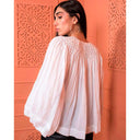 Scarlett Poppies Elara Moon Blouse Hvid - J BY J Fashion