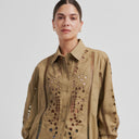 Second Female Elina Shirt Petrified Oak