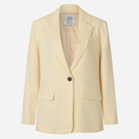 Second Female Lino New Fit Blazer Alabaster Gleam