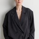 Second Female Shana Blazer Shirt Asphalt