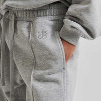 Second Female Abadell Sweat Pants Grey Melange - J BY J Fashion