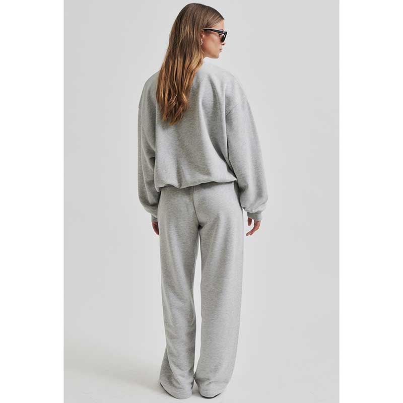 Second Female Abadell Sweat Pants Grey Melange - J BY J Fashion