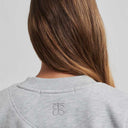 Second Female Adabell Balloon Sweat Grey Melange - J BY J Fashion