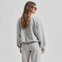 Second Female Adabell Balloon Sweat Grey Melange - J BY J Fashion
