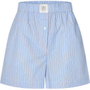 Second Female Alanis Shorts Light Blue Stripe