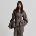 Second Female Arbor Fitted Jacket Chocolate Plum