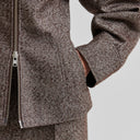 Second Female Arbor Fitted Jacket Chocolate Plum