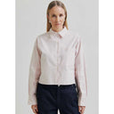 Second Female Baulo Slit Shirt Mauve Morn