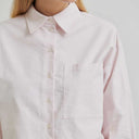 Second Female Baulo Slit Shirt Mauve Morn