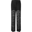 Second Female Border Trousers Black - J BY J Fashion