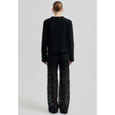 Second Female Border Trousers Black - J BY J Fashion