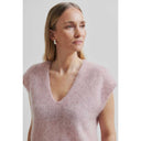 Second Female Camryn Knit Vest Sepia Rose