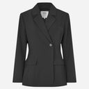 Second Female Fique Fitted Blazer Black