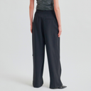 Second Female Fique Wrap Trousers Black - J BY J Fashion