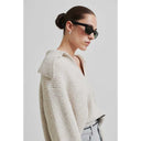 Second Female Gerda Knit Collar Summer Sand