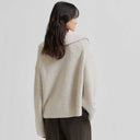 Second Female Gerda Knit Zip Collar Summer Sand