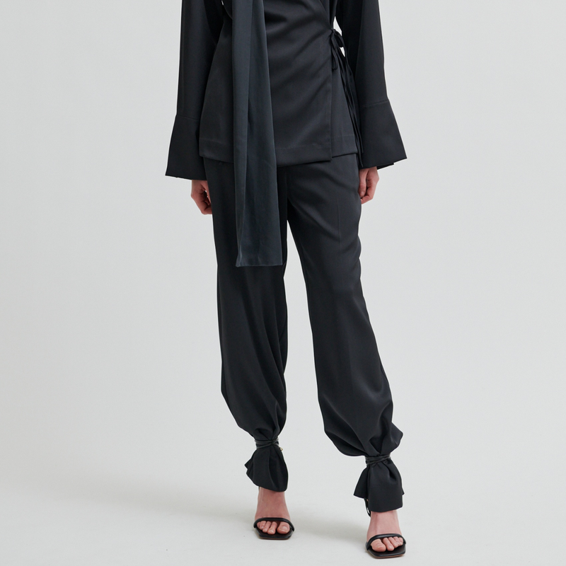 Second Female Glari Trousers Black Sand