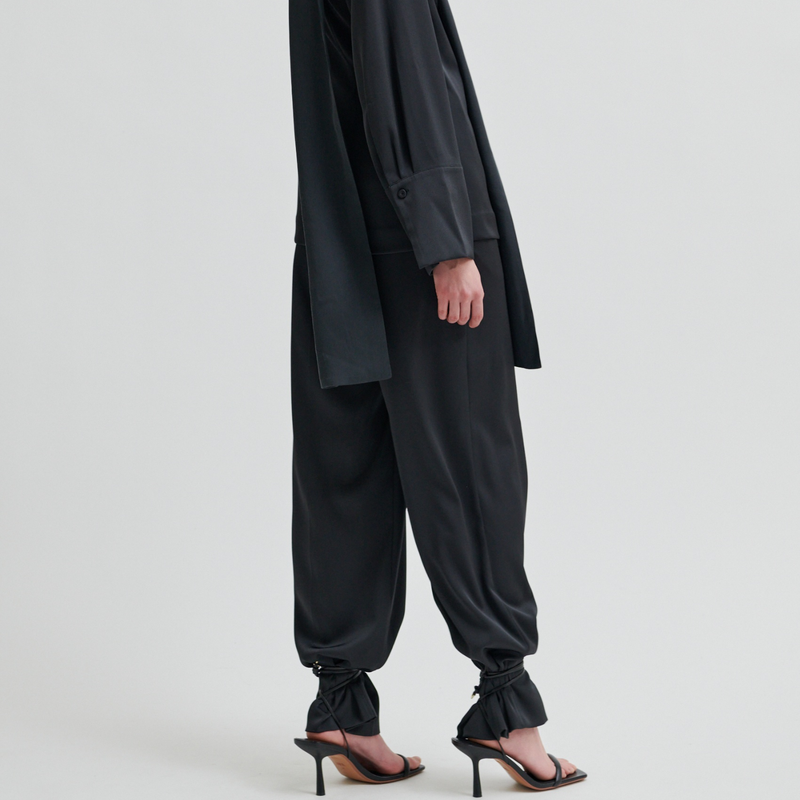 Second Female Glari Trousers Black Sand