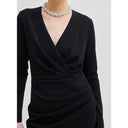 Second Female Kos Short Dress Black - J BY J Fashion