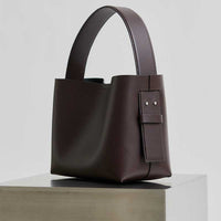 Second Female Leata Leather Bag Chocolate Plum
