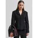 Second Female Leata Leather Bag Chocolate Plum