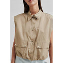 Second Female Merca Waistcoat Pure Cashmere