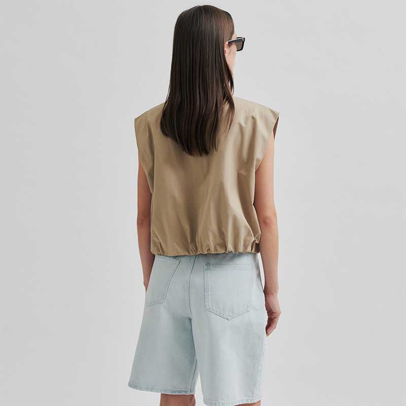 Second Female Merca Waistcoat Pure Cashmere