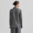 Second Female Moonshine Slim Shirt Iron Gate - J BY J Fashion