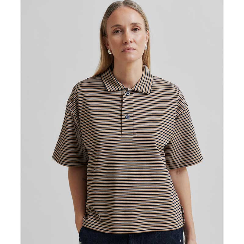 Second Female Norman SS Polo Silver Mink