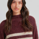 Second Female Ovalana Knit T-Neck Sassafras/Sand