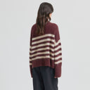 Second Female Ovalana Knit T-Neck Sassafras/Sand
