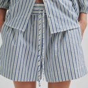 Second Female Serifa Shorts Cornflower Blue