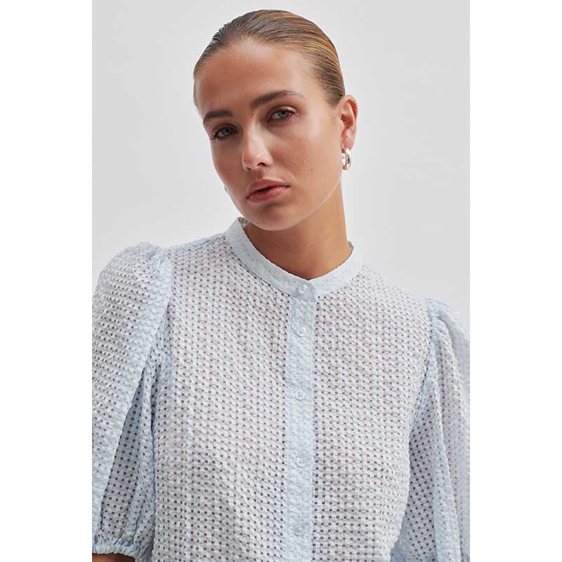 Second Female Tascha Shirt Lyseblå - J BY J Fashion
