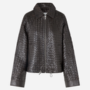 Second Female Vermont Leather Jacket Chocolate Tort