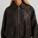 Second Female Vermont Leather Jacket Chocolate Tort