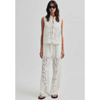 Second Female Vilma Trousers White