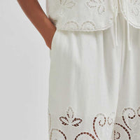 Second Female Vilma Trousers White