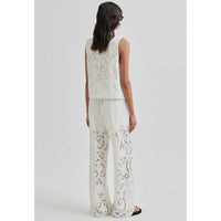 Second Female Vilma Trousers White