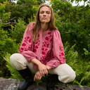 Sissel Edelbo Juliane Top Red Stripes