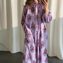 Sissel Edelbo Lara Dress Poetic Purple